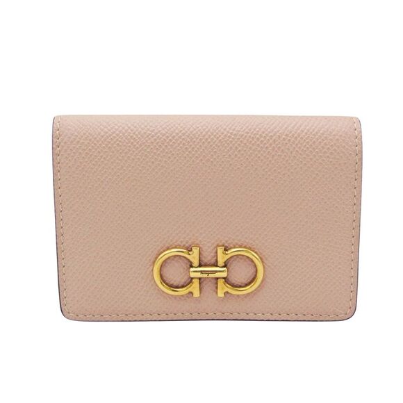 Salvatore Ferragamo Handbags - Salvatore Ferragamo Gancini Pink Leather Wallet  (Pre-Owned)